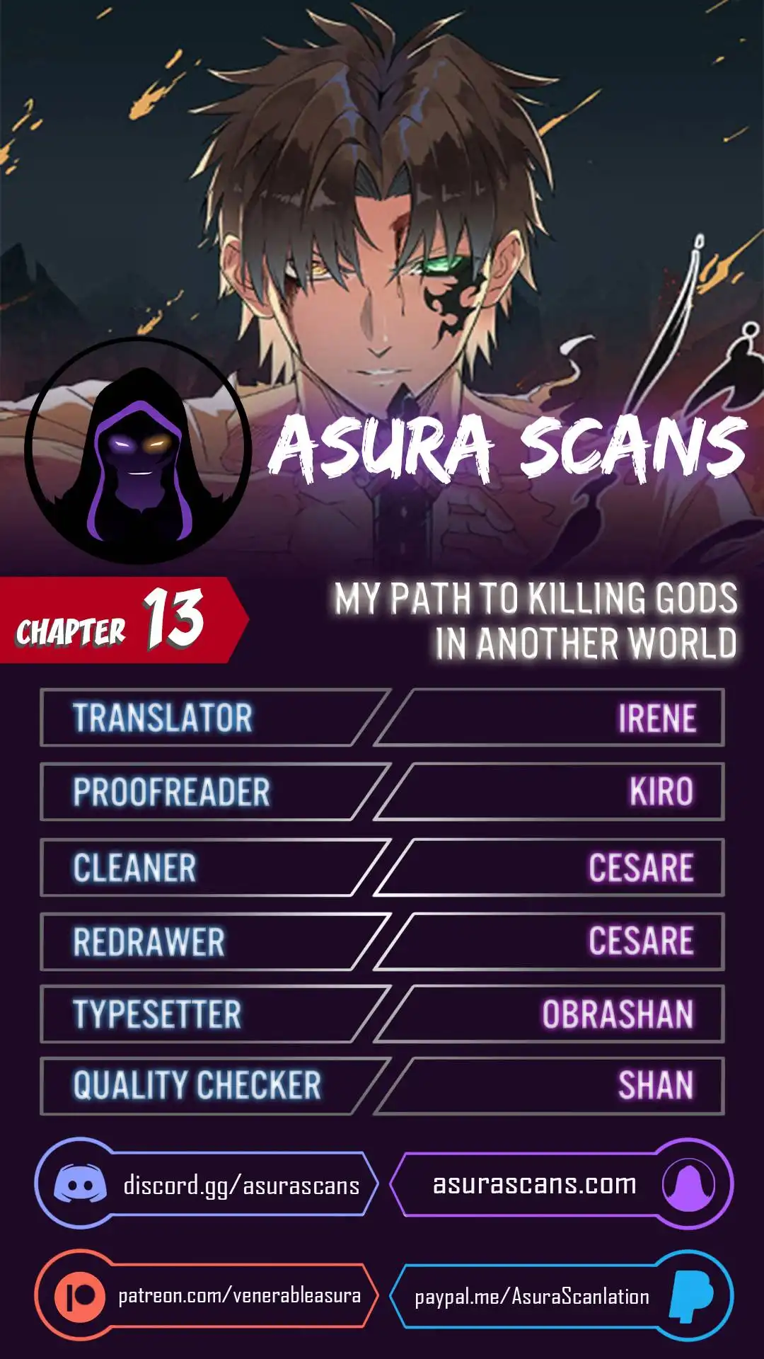 My Way of Killing Gods In Another World Chapter 13 1